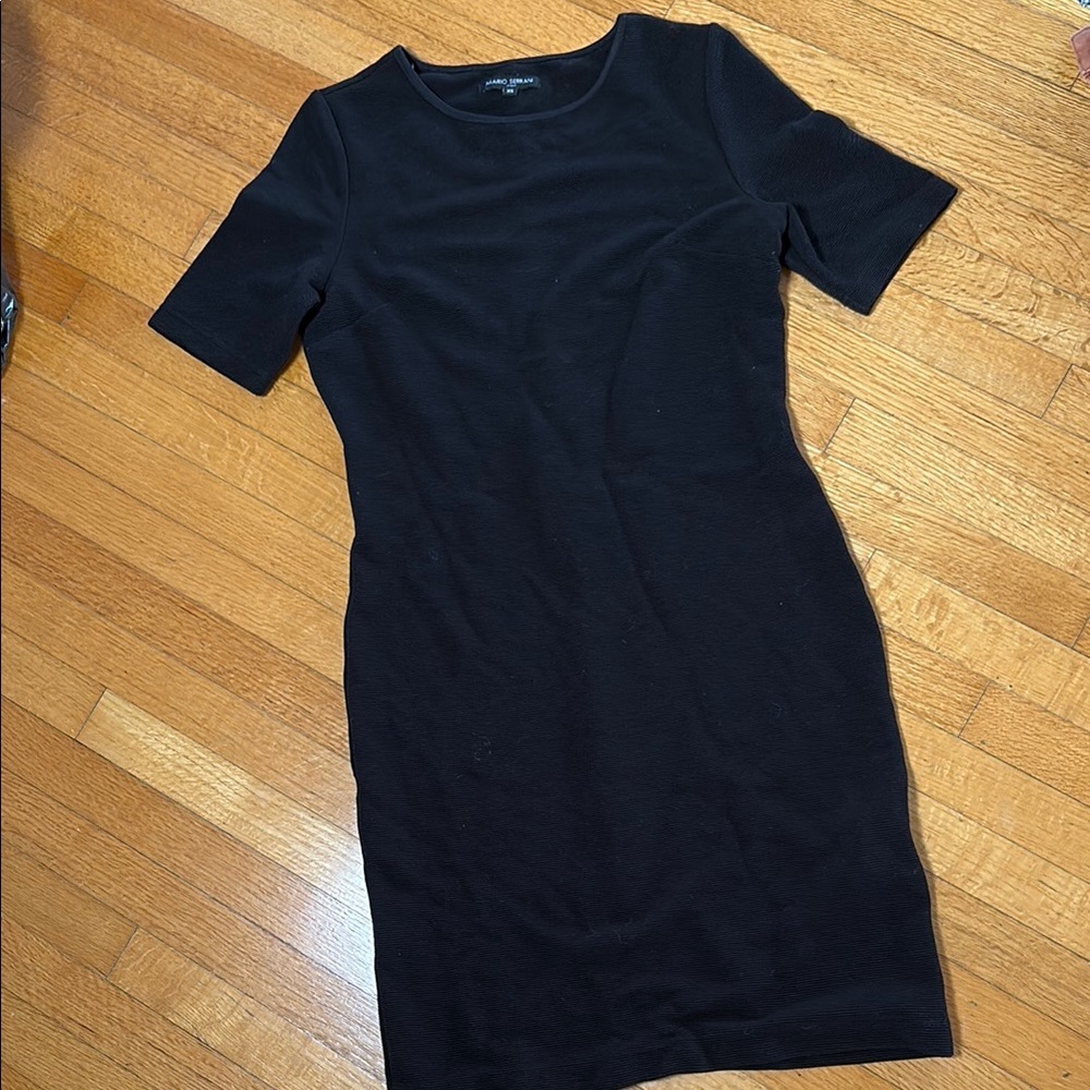 MARIO SERANO Elegant Black Dress